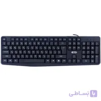 کیبورد سیم دار گیمینگ دتکس پلاس مدل DETEX+ DK 702