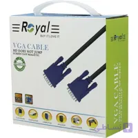 کابل مانیتور رویال مدل ROYAL VGA3+4 BOX طول 50 متر