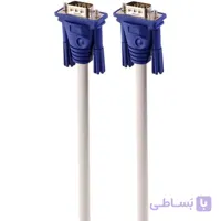 کابل مانیتور گلد اسکار مدل Gold Oscar VGA 3+4 طول 3 متر سفید