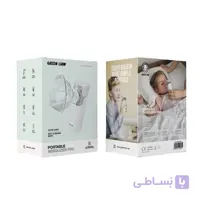 دستگاه بخور دارویی(نبولایزر) قابل حمل گرین لاین مدل GREEN LION Nebulizer Pro GNPORNEBPRWH
