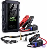 جامپ استارتر، پمپ باد و پاور بانک مدل Car Jump Starter K09B 3000A