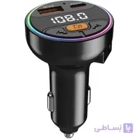 شارژر فندکی و اف ام پلیر هیسکا مدل HISKA Transmitter HCC-338