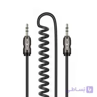 کابل صدا موکسوم مدل MOXOM AUX-07B مشکی به طول 2 متر