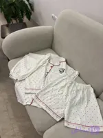 ست راحتی سه تیکه(شلوار،بلوز استین کوتاه جلو باز،شورتک)