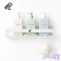 شلف فلزی شیاردار آویز لیف میچکا فلز مدل MFD18 رنگ چرمی الکترو استاتیک