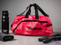 ساک ورزشی چرم شمعی و پارچه ای Reebok