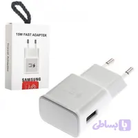 آداپتور شارژر اورجینال سامسونگ فست شارژ ۱۵ وات مدل s10 خروجی usb