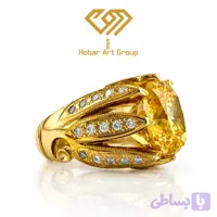 انگشتر نقره مردانه گالری نقره هوبر شاپ