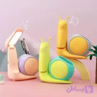 چراغ مطالعه و جاقلمی طرح حلزون