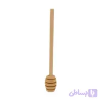 قاشق عسل چوبی بزرگ