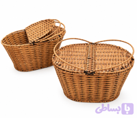 سبد حصیری مسافرتی هایدی