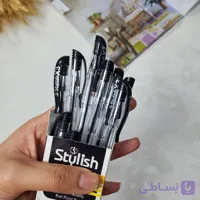 خودکار مشکی استایلیش با قطر 0.7