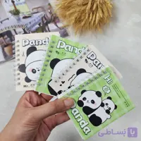 دفترچه سیمی پاندا در 4 طرح مختلف