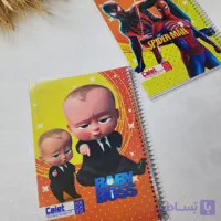 دفتر سیمی جلد طلقی قیمت مناسب
