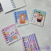 دفترچه سیمی طرح دختر بامزه
