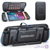 کیس و محافظ دسته FASTSNAIL برای Nintendo Switch 2 با پاوربانک 10000mAh