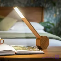 چراغ مطالعه مدرن چوبی (MDF) مدل هگزالایت