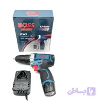 دریل پیچ‌گوشتی شارژی ۱۸ ولت باس BOSS مدل GWS با باتری لیتیومی اصل