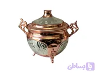 شکلات خوری مسی نقره سان کوچک