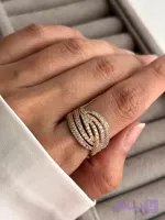 انگشتر نگین‌دار الیزابت ژوپینگ