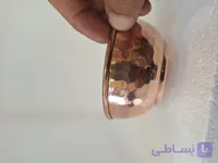 کاسه مسی چکشی ساخت زنجان داخل قلع زده شده