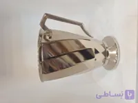 پارچ اب مدل پیچی جنس مس زنجان روکش کروم