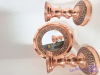 اینه شمع دان سایز بزرگ گلبرگ نانو شده