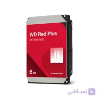 هارد اینترنال وسترن دیجیتال مدل Red Plus NAS ظرفیت 6 ترابایت