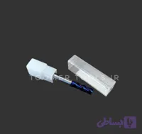 فرز انگشتی کاربایدتمام الماس روکشدار۶۵راکول چهار پر سایز08