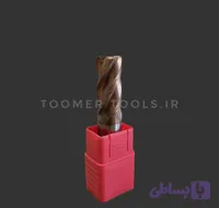 فرز انگشتی کاربایدتمام الماس روکش خرمایی چهار پر تیپRسایز 20