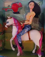 عروسک باربی اسب سوار