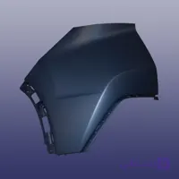 گوشه سپر عقب سمت چپ Fx