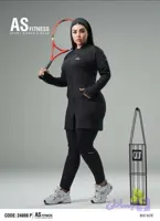 ست زنانه دوتیکه مانتو شلوار Big size کد ۰۵۲۴۶۹۸