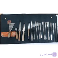ست کامل قلم گچبری 17 پارچه