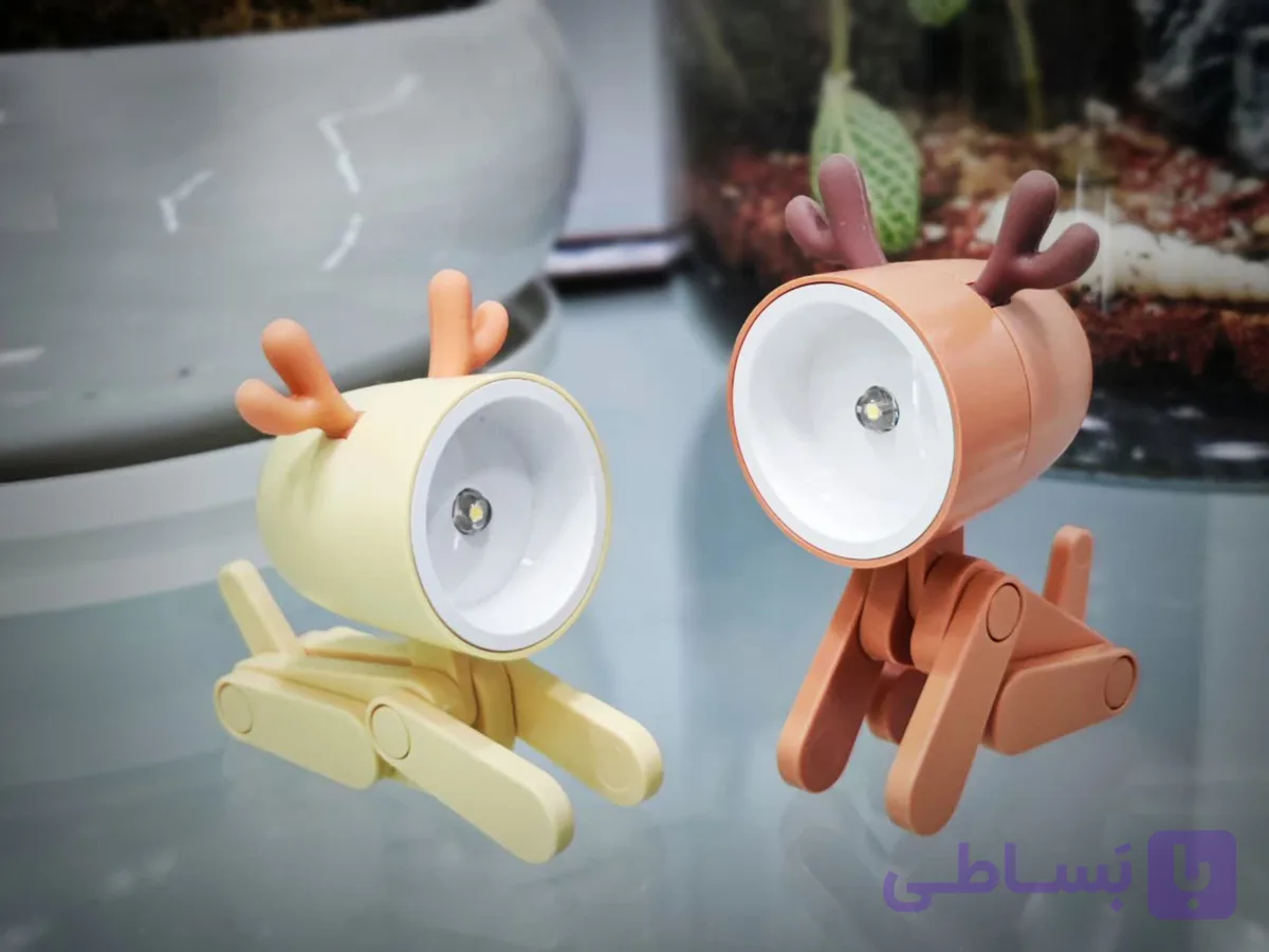 چراغ مطالعه مینی طرح گوزن فانتزی