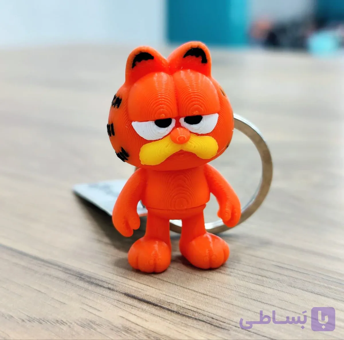 سرکلیدی طرح گربه گارفیلد