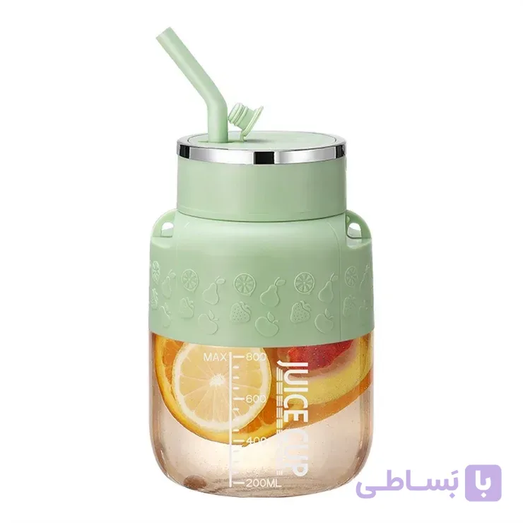 شیکر و اسموتی ساز شارژی 800ML تون بارل Juice cup K2