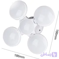 چراغ خورشیدی اضطراری توپی 5 پره