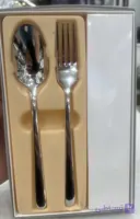 قاشق و چنگال غذاخوری ساده و شیک مدل دونا