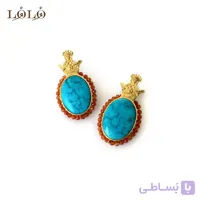 گوشواره تاج فیروزه