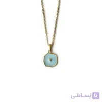 گردنبند ستاره میناکاری نقره