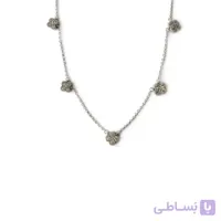 گردنبند فلاور نقره