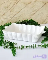 تابه مستطیل سرامیکی مدل افتاب