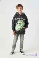 هودی دخترانه پسرانه توکرکی طرح Rolling Stone زارا (ZARA)