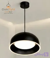 لوستر مدرن آویز وارداتی سه حالته کد 9116