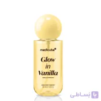 میست خوشبوکننده مو و بدن مدی کیوب Glow Vanilla حجم 250 میلی‌لیتر