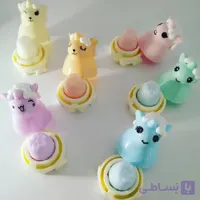 بالم لب طرح تک‌شاخ با 7 رایحه میوه‌ ای | بالم لب فانتزی و دوست‌داشتنی