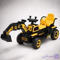 ماشین شارژی بیل مکانیکی برقی بزرگ دو نفره | ارسال رایگان