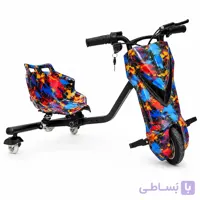 اسکوتر دریفت کودک دونفره سایز بزرگ بلوتوث دار | ارسال رایگان