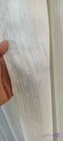 تور‌ کتان مدل sllap رنگ طلایی بدون نیاز به سرب شیک و بهینه با کیفیت هر متر پارچه با دوخت (پلیسه پانچ و مینیمال)